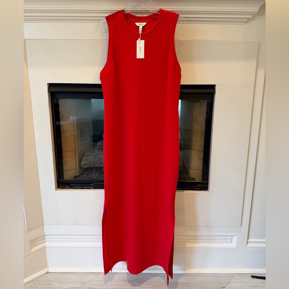 SPANX AirEssentials Red Sleeveless Dress NWT